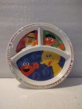 Vintage Zak Design Sesame Street Baby Plate Big Bird