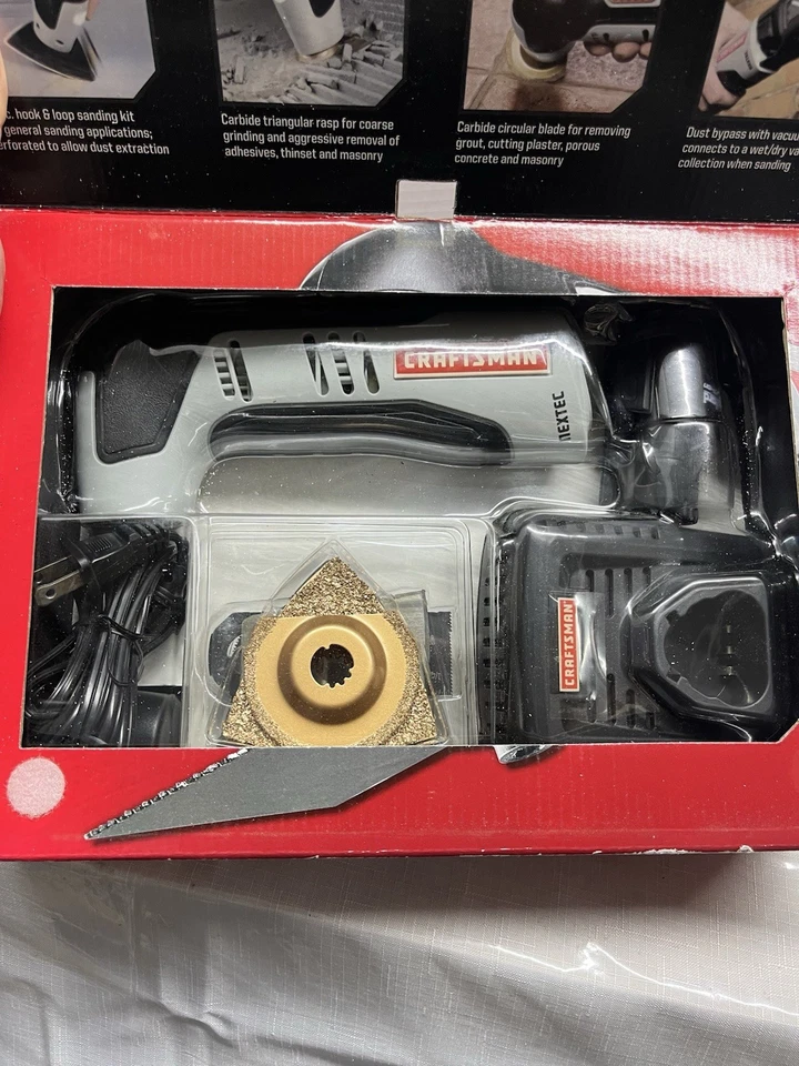 CRAFTSMAN NEXTEC Compact 12V Multi-Tool w/Quick Release Kit 917438 (g4) - Image 3 of 4