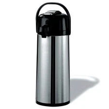 Member's Mark Stainless Steel Airpot with Lever (2.2 L) - Free Shipping.