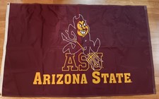 Arizona State University Flag with Grommets ASU Sun Devils 35"x56"!