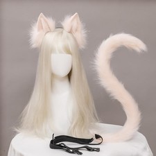 Cat Ears, Fox Ears, And Tail Set - Cosplay Accessories For Fox, Wolf, Costumes, 