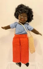 VINTAGE NORAH WELLINGS DOLL “WEST INDIES BOY” ORIGINAL TAG MADE IN ENGLAND RARE