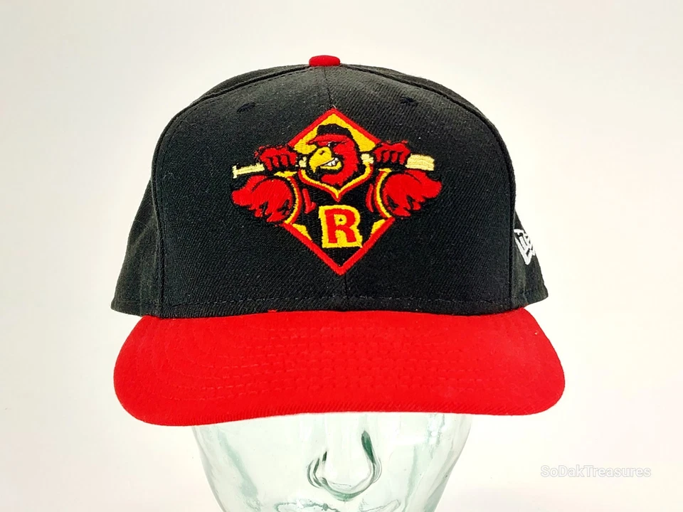 Sombrero ajustado Rochester Red Wings 7 5/8 negro New Era 100 % lana Foto 2 de 4