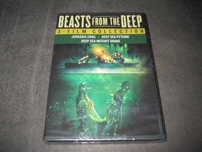BEASTS FROM THE DEEP 3-FILM COLLECTION (DVD 2025) BRAND NEW - NR - WIDESCREEN