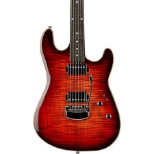 Ernie Ball Music Man Sabre HH Trem Electric Guitar Backdraft