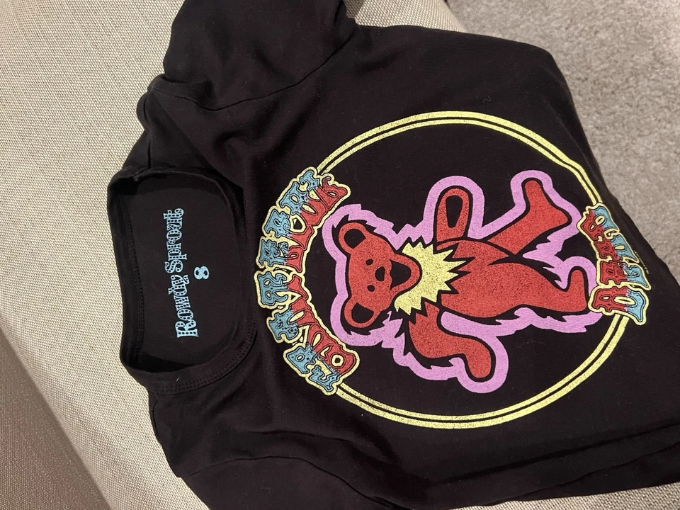 Rowdy Sprout Grateful Dead Dancing Bear Shirt - Image 3 of 3
