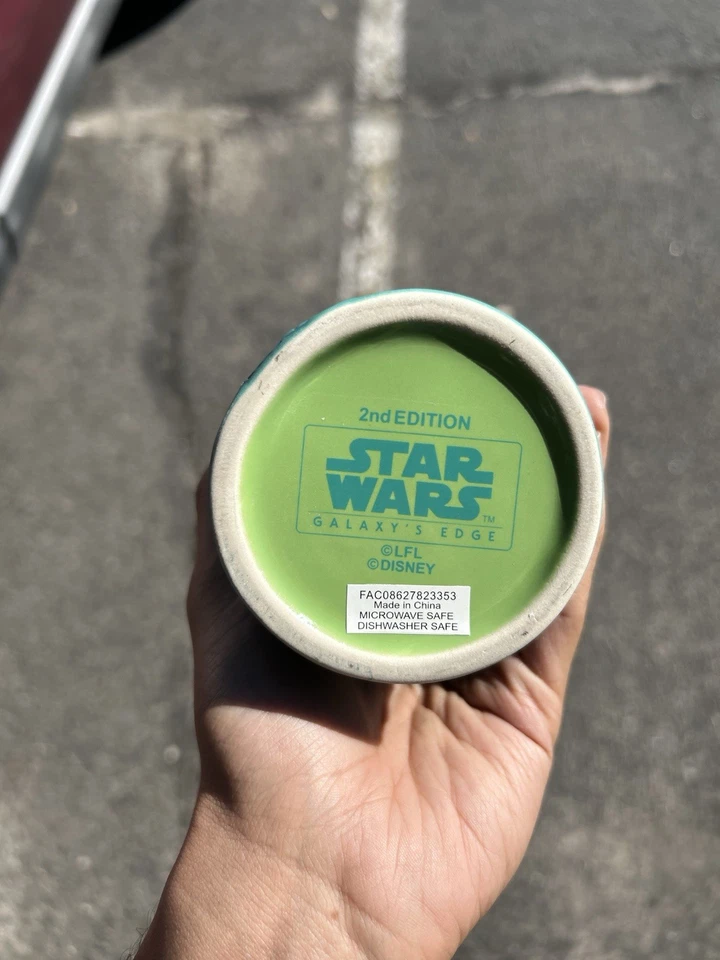 2x NEW 2022 Disney Park Star Wars Galaxy's Edge Yub Nub Tiki Endor Mug, 2nd Edit - Image 4 of 4