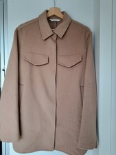 Shacket/Kurzmantel, Wolle/Kaschmir, beige, warm, elegant,  Gr. M, guter Zust.
