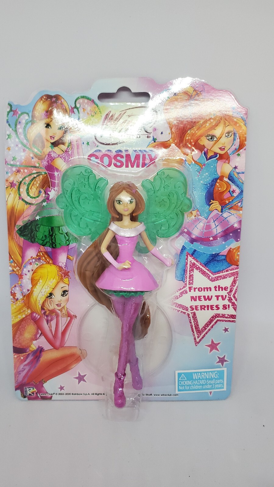 Детские куклы NIP Winx Club Cosmix Series 8 Figures - 3 Dolls Stella, Bloom & Flora — фото 4