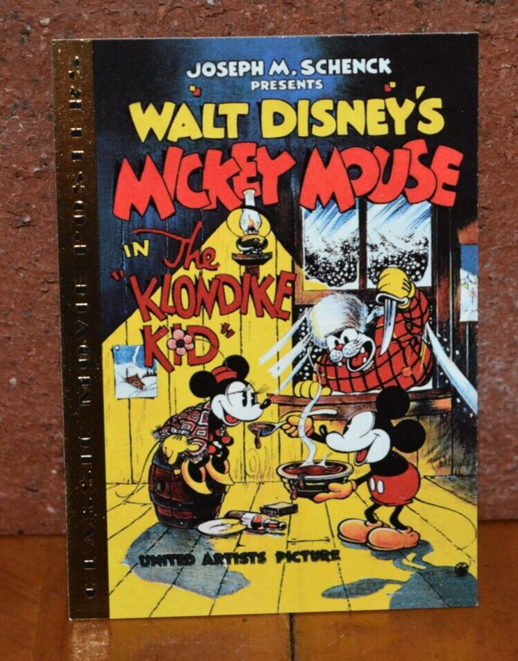 DISNEY PREMIUM TRADING CARD CLASSIC MOVIE POSTERS THE KLONDIKE KID
