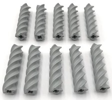 Lego 10 Nuevo Gris Azulado Claro Engranajes Técnicos Tornillo Gusano 6L Piezas