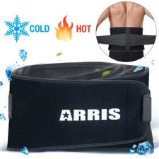 ARRIS Ice Pack for Back Ice wrap for lower back Pain Injuries Hot Cold Therapy