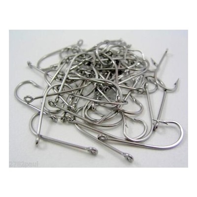 50 Mustad 34007SS-30 Size 3//0 Saltwater Stainless Steel O/'Shaughnessy Hooks