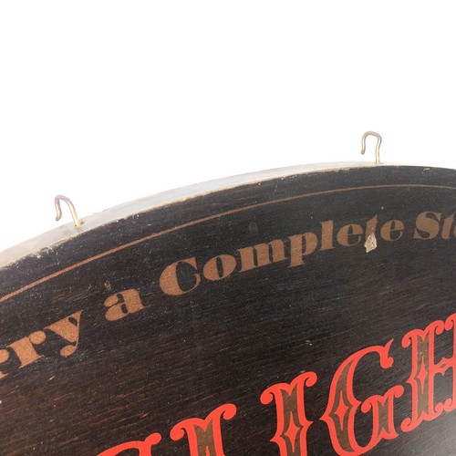 Vintage Gaslight Slacks Wooden Sign Double Sided 60’s Advertisement 21x11” RARE! - Picture 6 of 9