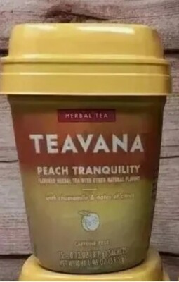 STARBUCKS 2019 MEDICINE BALL TEAVANA PEACH TRANQUILITY 15 TEA BAGS