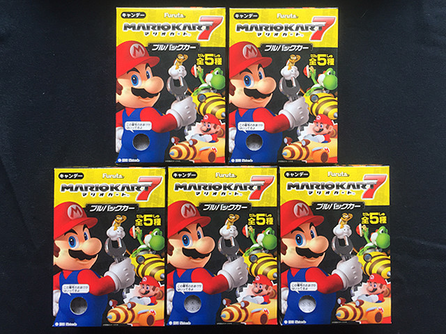 super mario kart figures