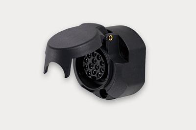 STECKDOSE 13 PIN -  ANHÄNGER - ANHÄNGERKUPPLUNG 12 VOLT