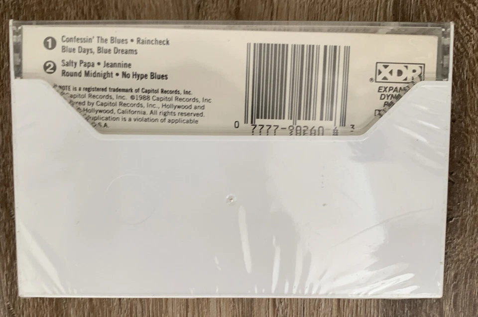 Kenny Burrell CASSETTE TAPE Pieces of Blue & The Blues BLUE NOTE jazz New - Image 2 of 2