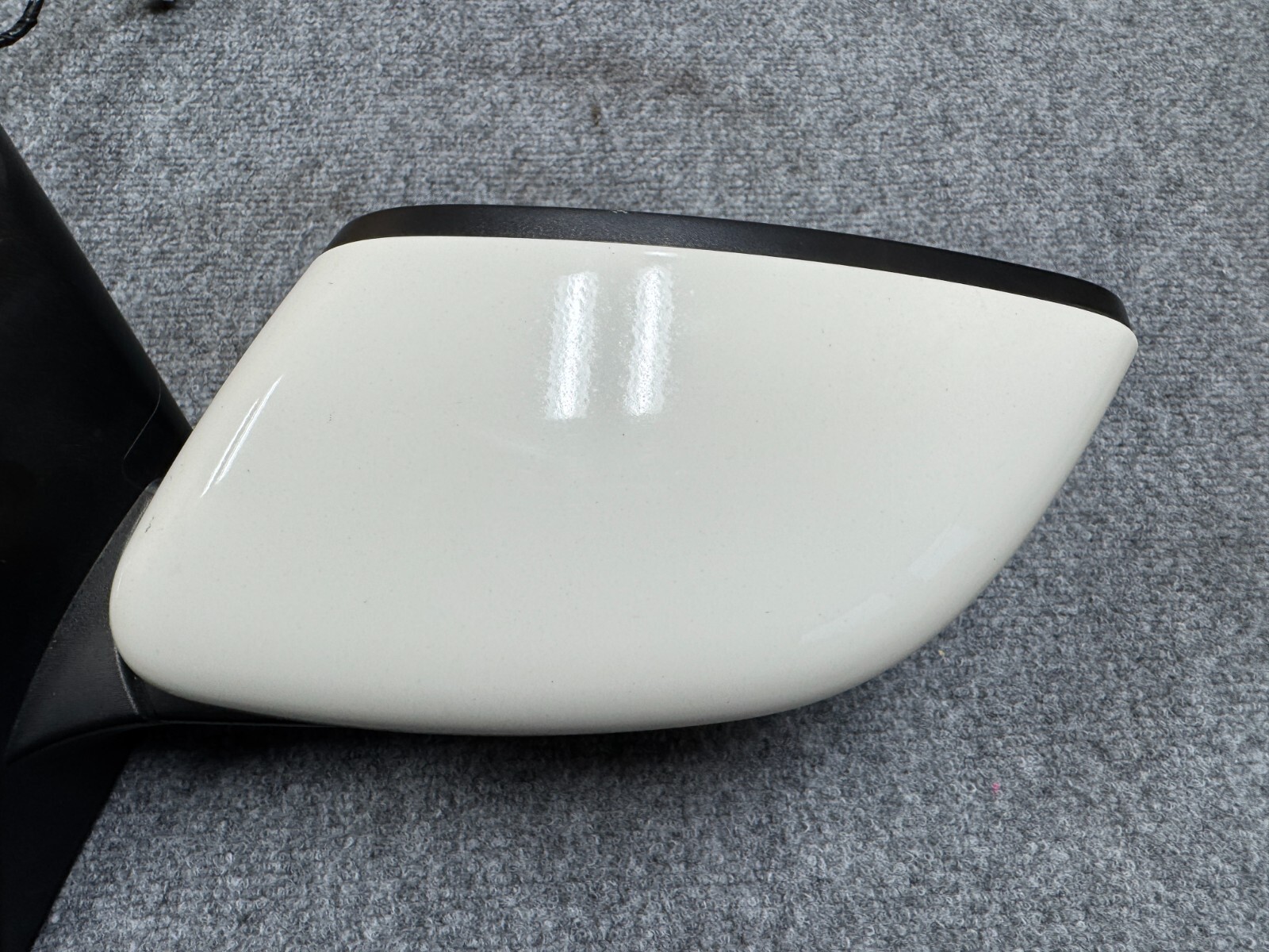 MASERATI GHIBLI M157 14-17 OEM LEFT DRIVER DOOR EXTERIOR HEATED MIRROR WHITE 60K
