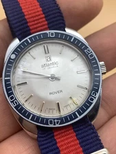 Atlantic Watch Rover  Manual superb Condition Switzerland around19675