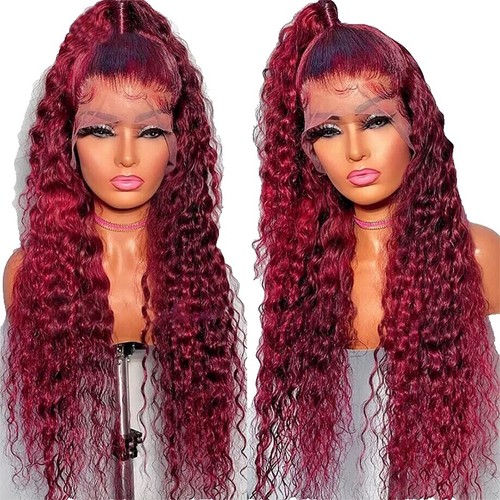 Lonai Long Red Costume Party Wig With Wig Cap Lonai Long Red Costume Party Wig With Wig Cap | eBay main image 3