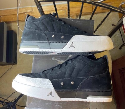 Size 17- Vintage Nike Air Jordan Flipsyde Black white  323100 012 men New Og All