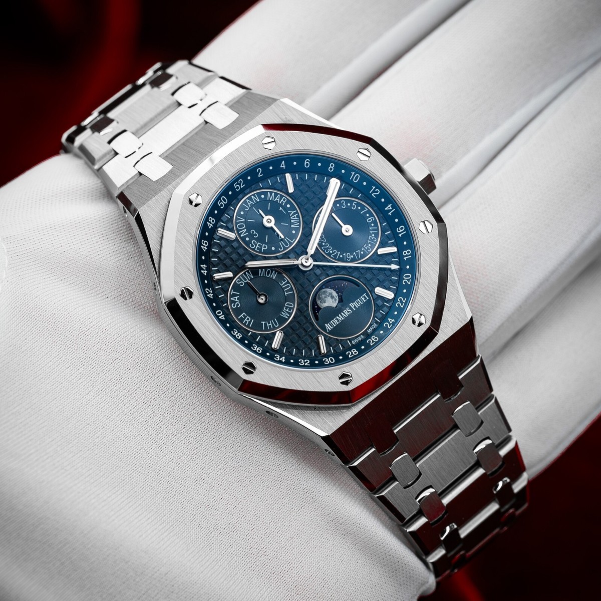 Audemars Piguet Royal Oak Perpetual Calendar Box & Papers 26574ST