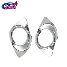 Chrome Fog Light Trim Bezel Driver Passenger Side For Venza 2009-2012 Toyota