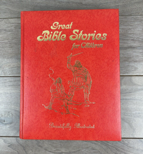 Great Bible Stories For Children Beautifully Illustrated 1974 - Picture 1 of 17