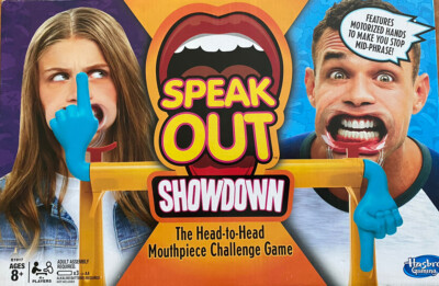 Speak Out Showdown Game Mouthpiece Challenge By Hasbro