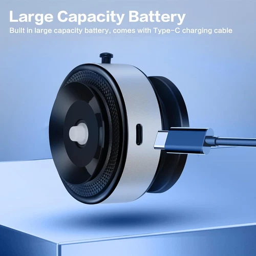 Electric Vacuum Magnetic Suction Cup Car Phone Holder Stand Mount 360° Rotation - Picture 7 of 11