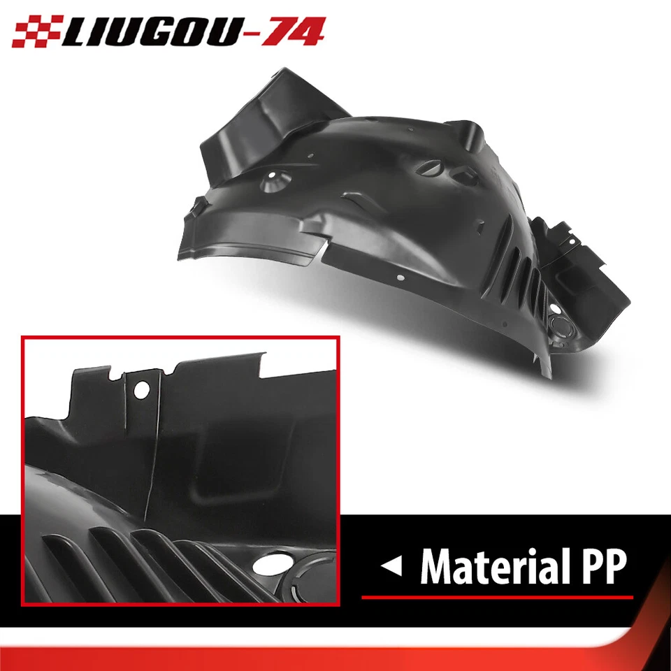 Fit For 2012-2014 Mercedes-Benz C250/C300/C350 Front Fender Liner Right Side New Foto 4 de 4