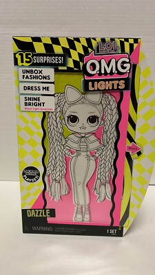 LOL① LOL Surprise OMG Lights Speedster Fashion & Dazzle Doll & Game 15