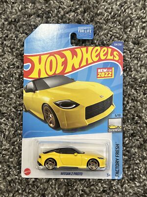 HOT WHEELS Nissan Z Proto HW Factory Fresh Yellow Sports Car HCT13 2022