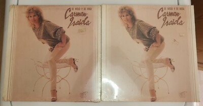CARMEN IRAIDA DE HIELO Y DE ROCA LATIN VINYL LP (LOT OF TWO SEALED RECORDS!)