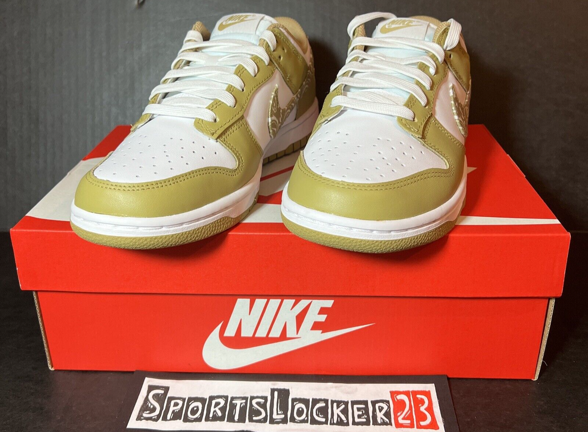 Size 9.5 - Nike Dunk Low Barley Paisley W for sale online | eBay