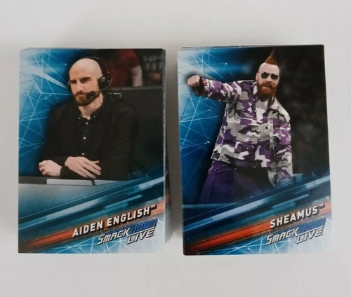 2019 Topps WWE Smackdown Live Base Wrestling card (Pick Your Card)