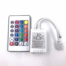 24-44 Key IR Remote Controller AC/DC 12V For 3528 5050 RGB LED Light Strip BL