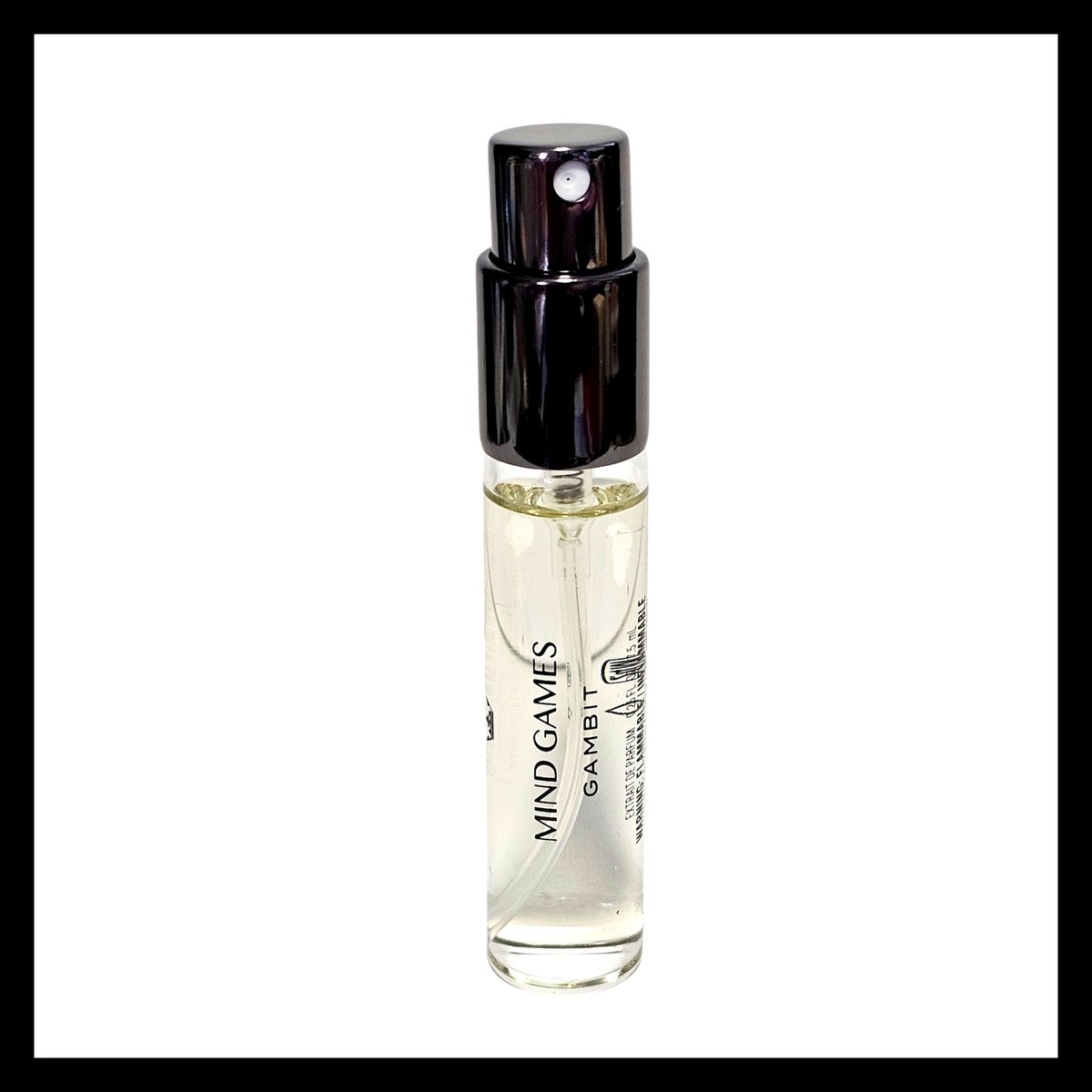 Mind Games GAMBIT Extrait De Parfum Woody Leather 7.5ml .25oz