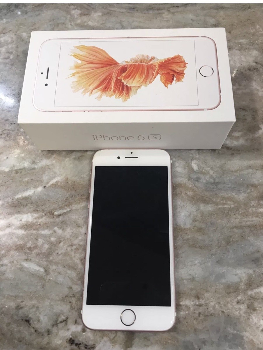 Apple iPhone 6s - 64GB - Rose Gold (T-Mobile) A1688 (CDMA + GSM 