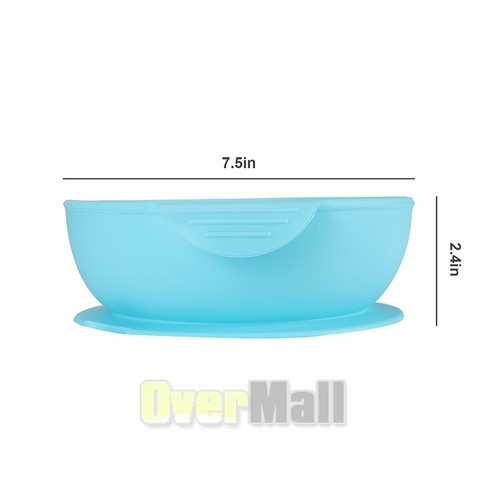 Platos de silicona para niños pequeños, placas de succión para bebé - Imagen 6 de 13