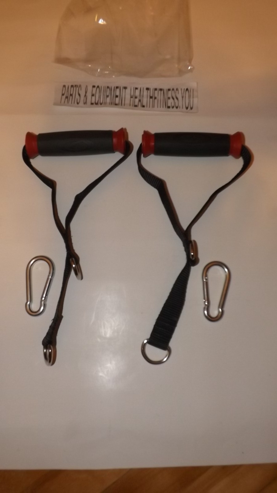 BOWFLEX REVOLUTION HOME GYM PAIRS HAND GRIPS BRAND NEW SNAP HOOK FREE FREE