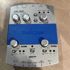 TASCAM US-122 - 2 CHANNEL - USB AUDIO MIDI INTERFACE DJ MIXER UNIT ONLY