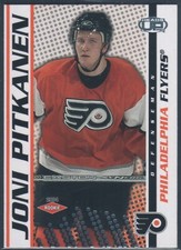 Rookie Card 128 Joni PItkanen RC Numbered/899 2003-04 Pacific Heads Up Hockey. rookie card picture