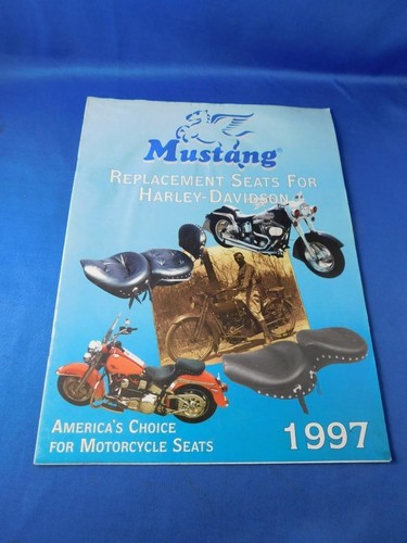 MUSTANG REPLACEMENT SEATS FOR HARLEY DAVIDSON CATALOG 1997 MOTORCYCLE BIKE