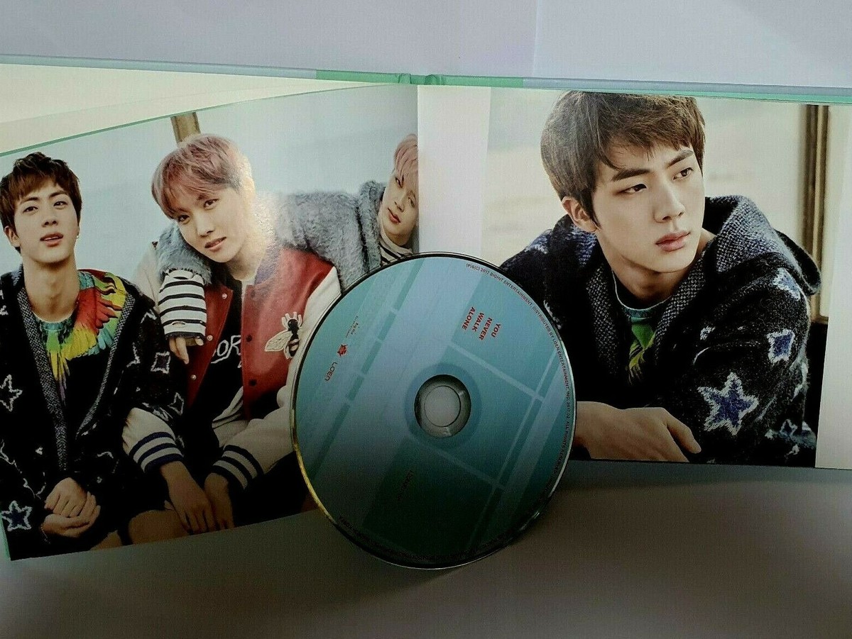 BTS] YOU NEVER WALK ALONE LEFT VER. Album Book +CD+Photo stand-up+