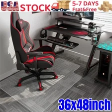 Office Chair Mat Computer Desk Chair Mat for Carpet Floor w/Extended Lip 36"x48"