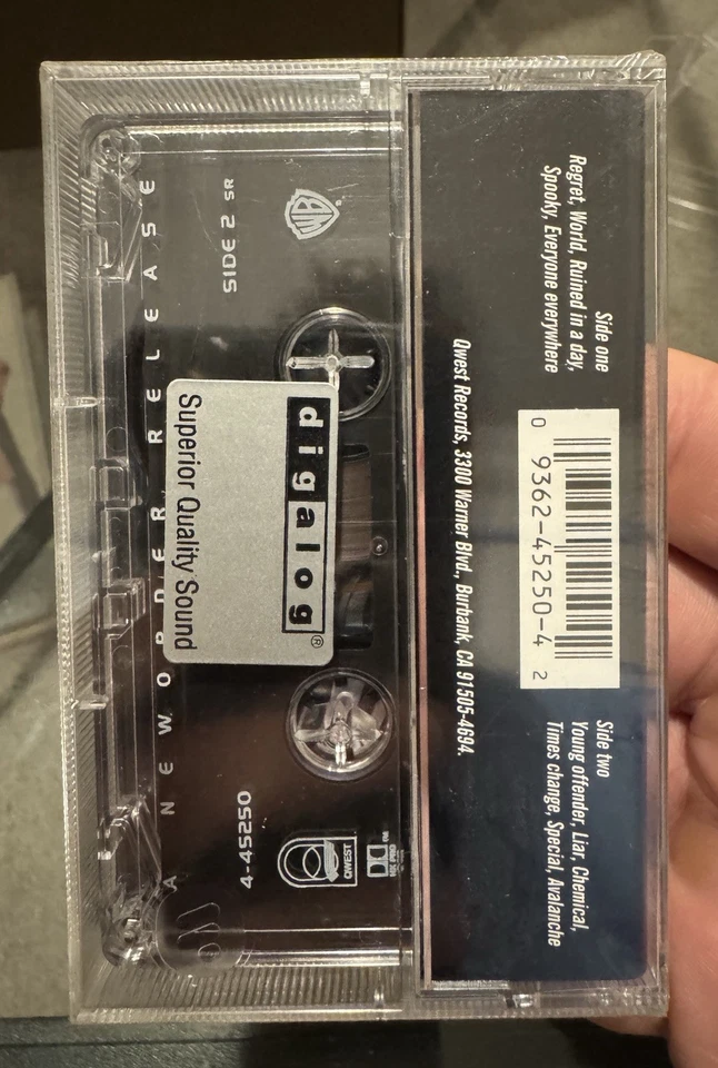 New Order - Republic - 1993 - Qwest - Factory Sealed Cassette - Image 2 of 4