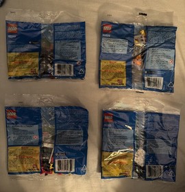 Lot Of 4 - LEGO CITY:  Polybag Sets 30229, 30313, 30347 And 30315