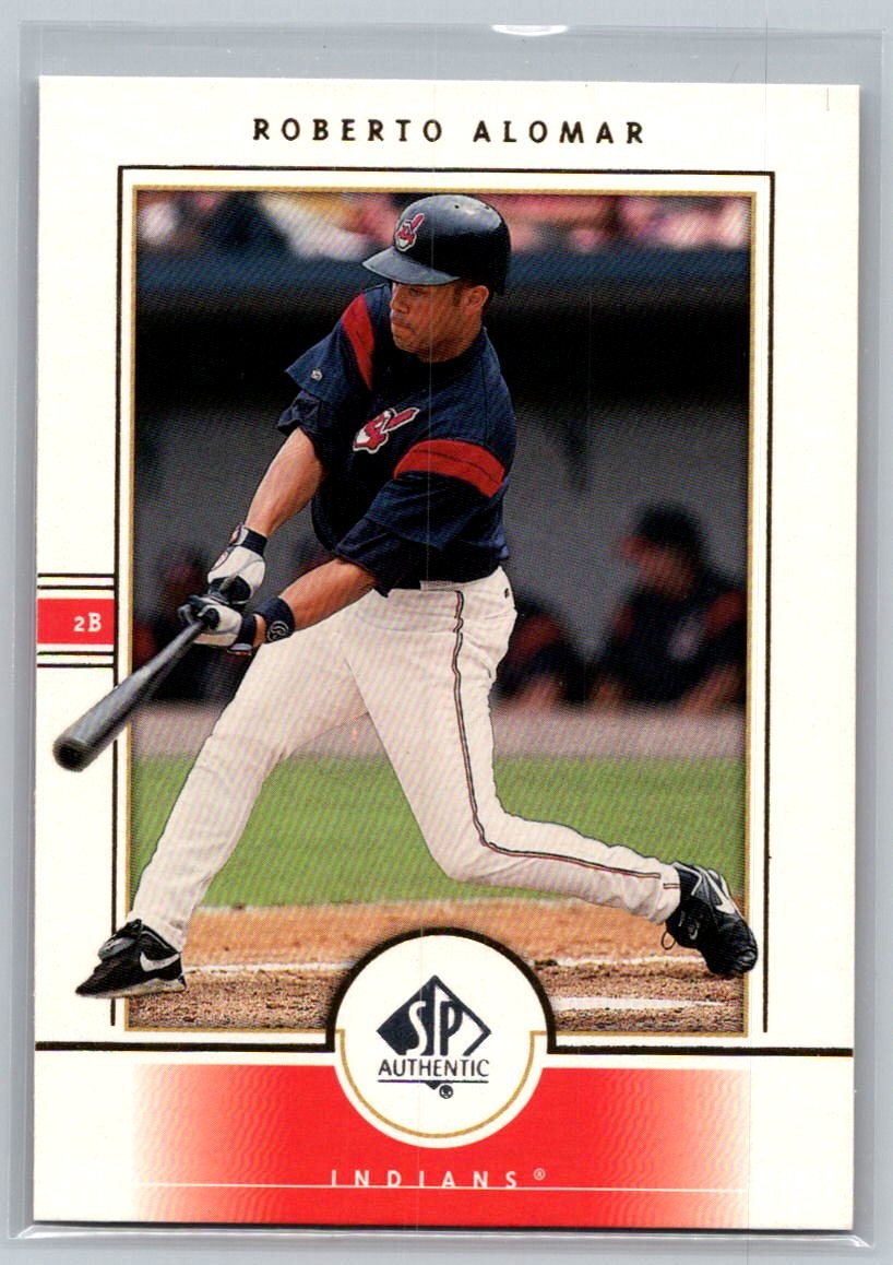 Roberto Alomar #13 Baseball Cards 2000 SP Authentic trading card — raw and PSA graded price guide